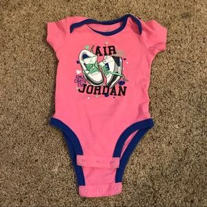 Toddler Girls Jordan Onesie